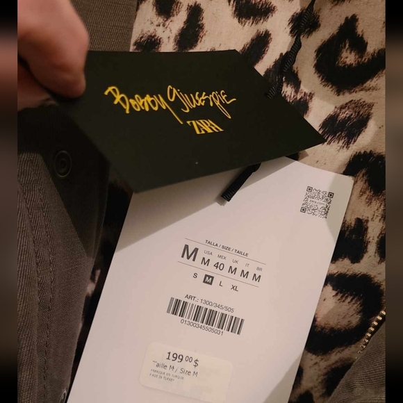 Men's Green Utility Jacket - Picture 6 of 7